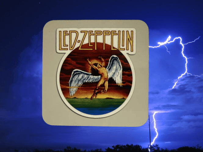 Hovedbilde Led Zeppelin Glassbrikke