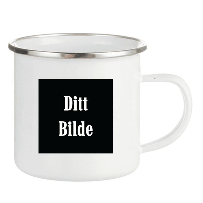 Kopp med Eget Bilde og Tekst