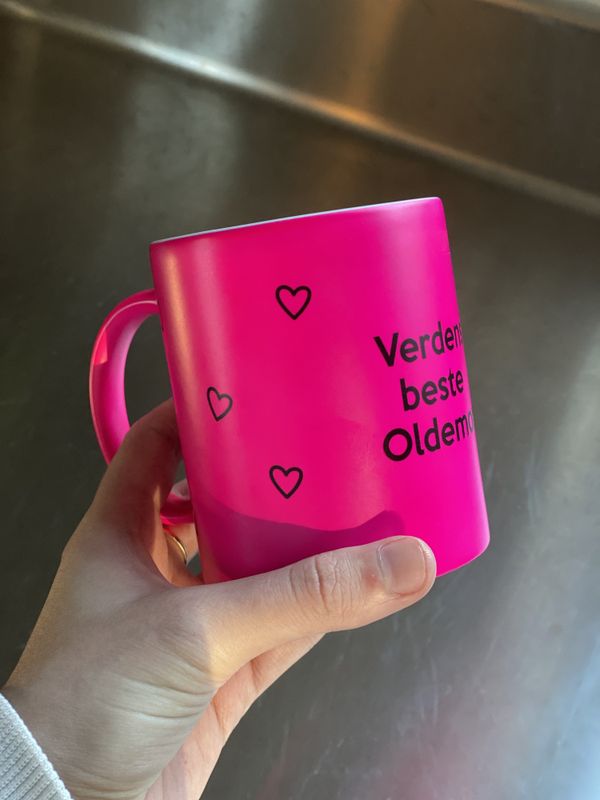 Hjertekrus med egen tekst