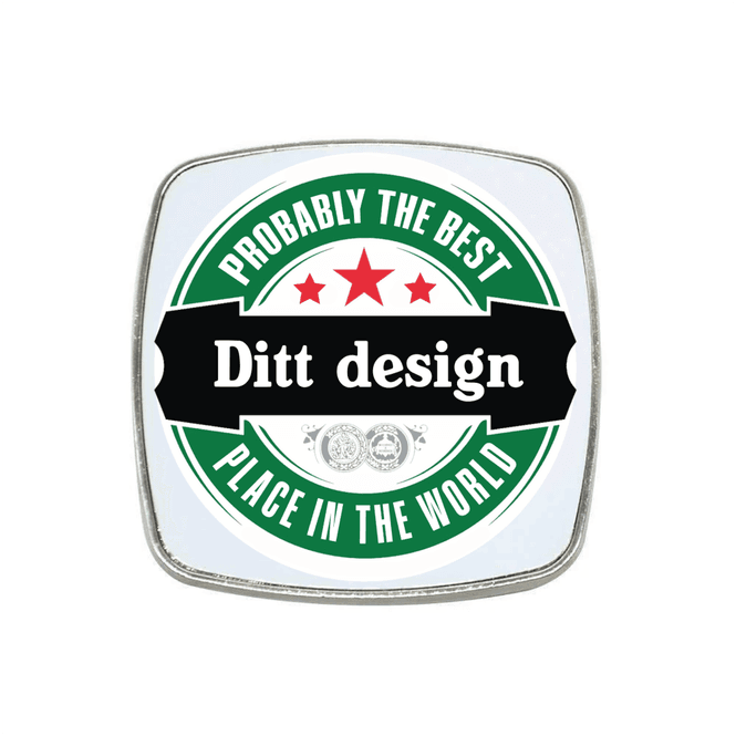 Hovedbilde Eget Design Kjøleskapsmagnet