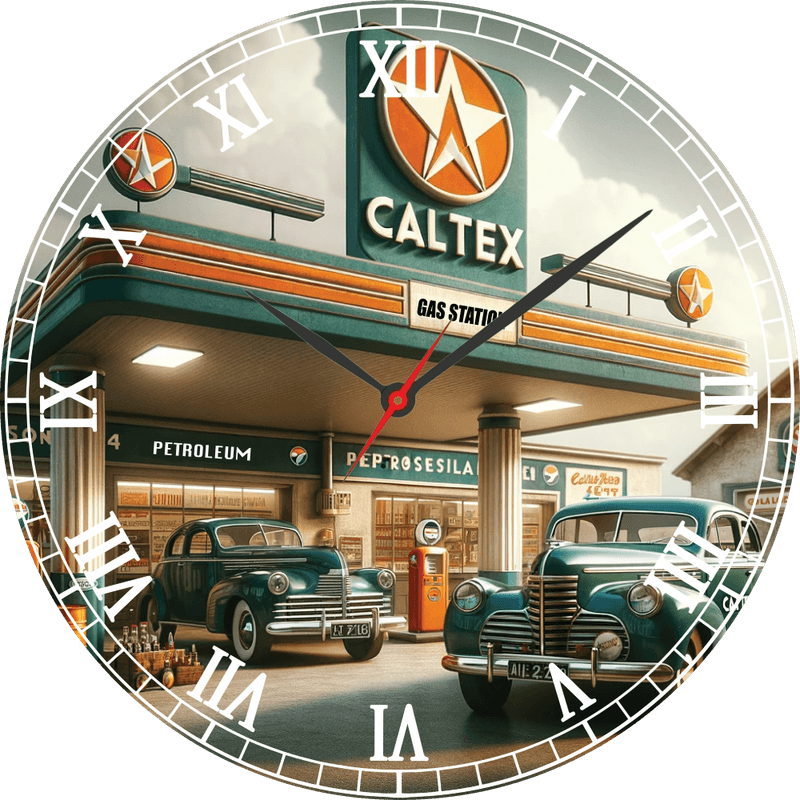Caltex Retro Klokke