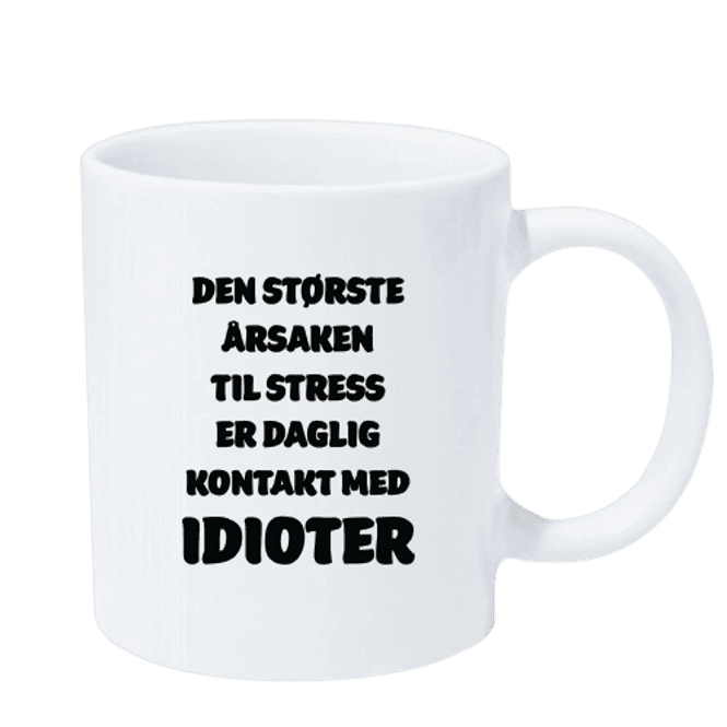 Hovedbilde Årsaken til Stress Krus