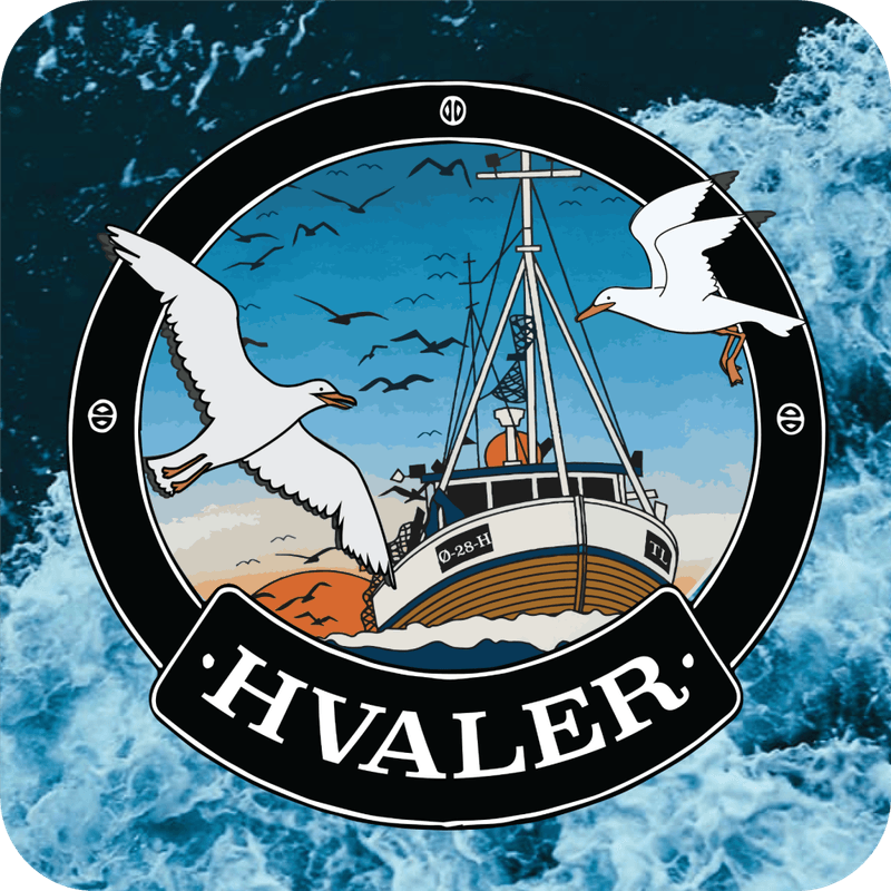 Fiskebåt Glassbrikke