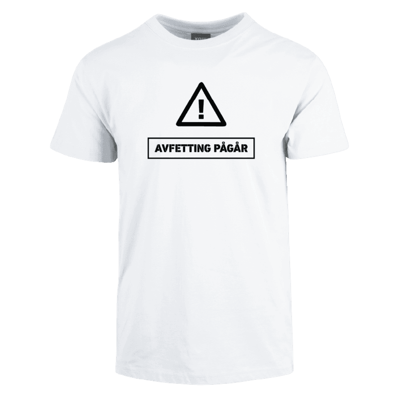 Avfetting Pågår T-skjorte