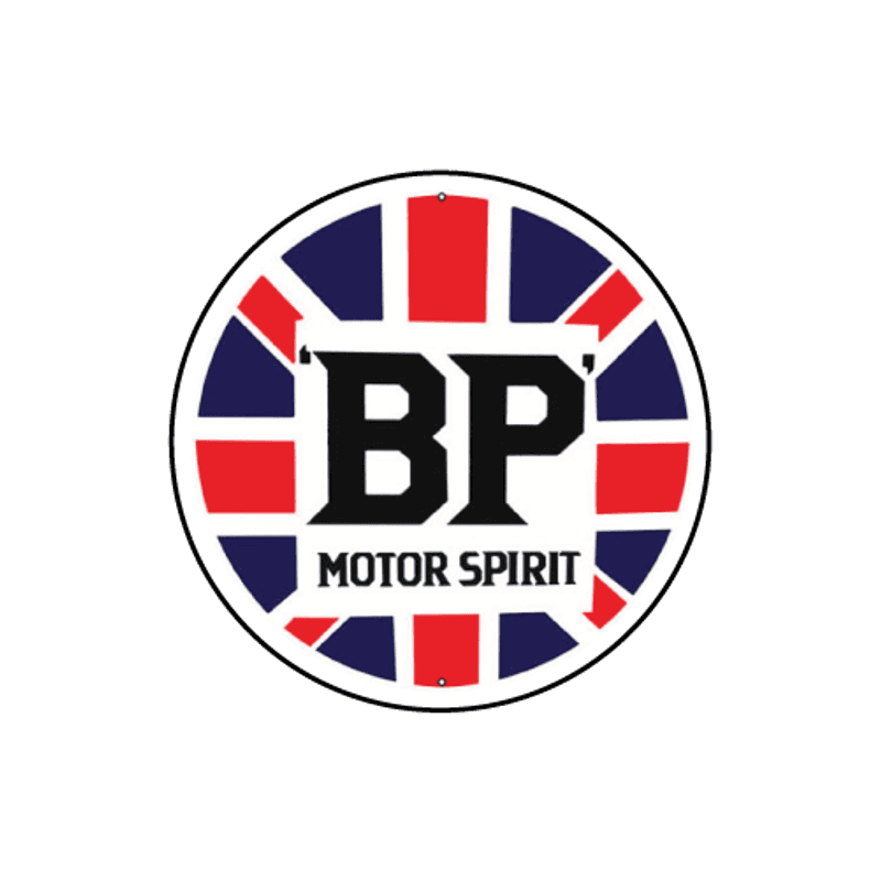 BP Spirit Rund Logo Glassbrikke