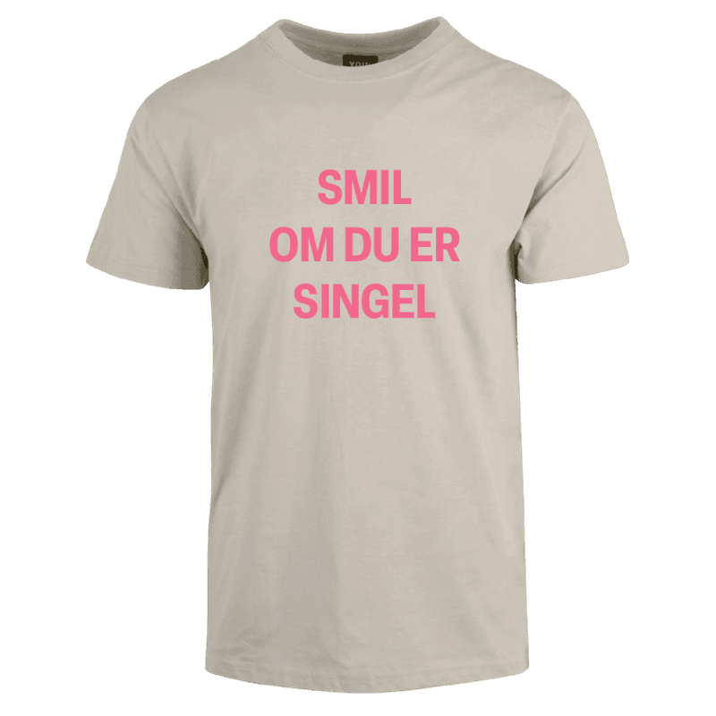 Singel T-skjorte flere farger
