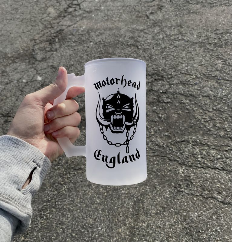 Motorhead Ølglass