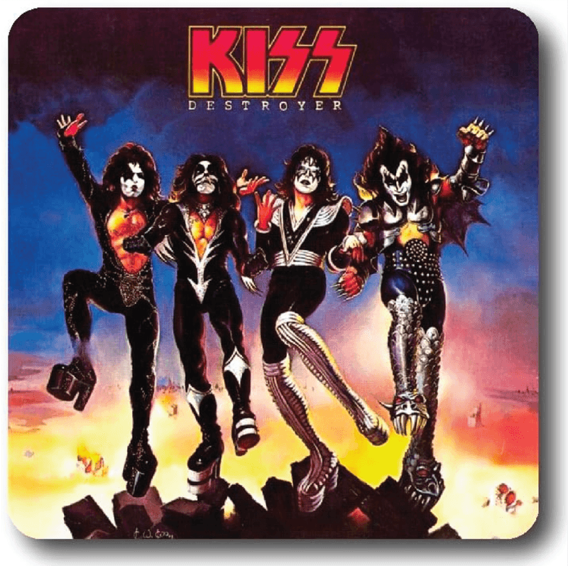 KISS Destroyer Glassbrikke