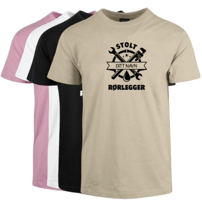 Hovedbilde Stolt Rørlegger Cotton Tee