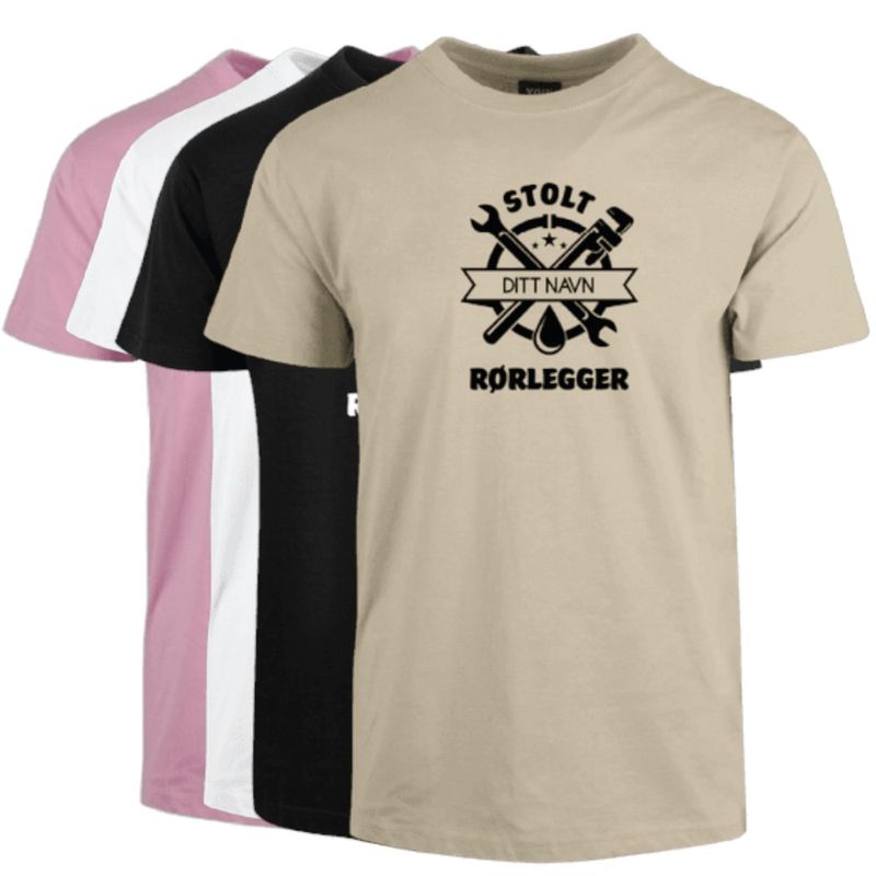Stolt Rørlegger Cotton Tee