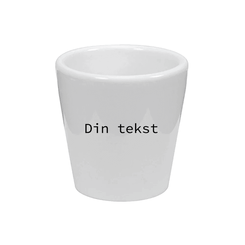 Eggeglass med egen Tekst