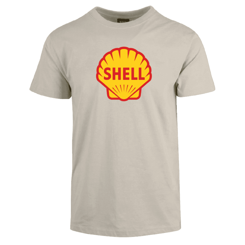Shell Retro T-skjorte