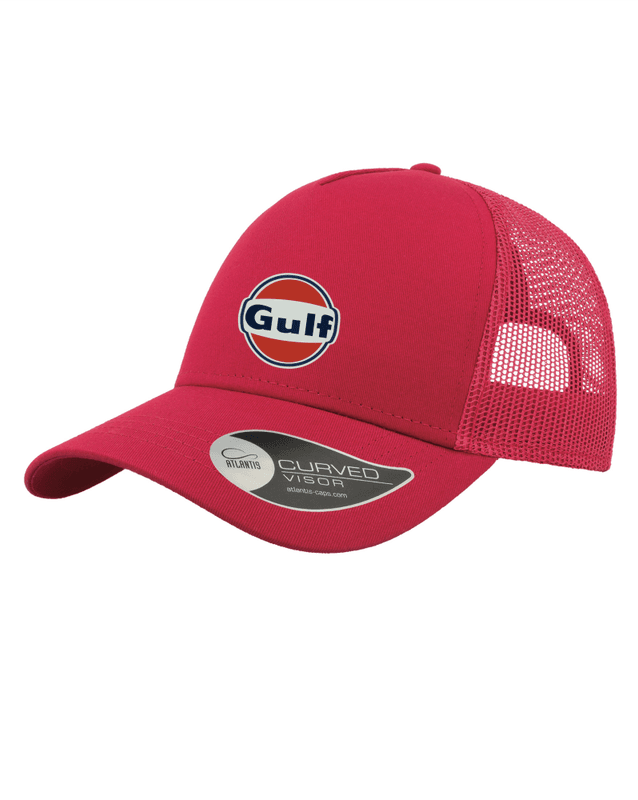 Gulf Trucker Caps Rød