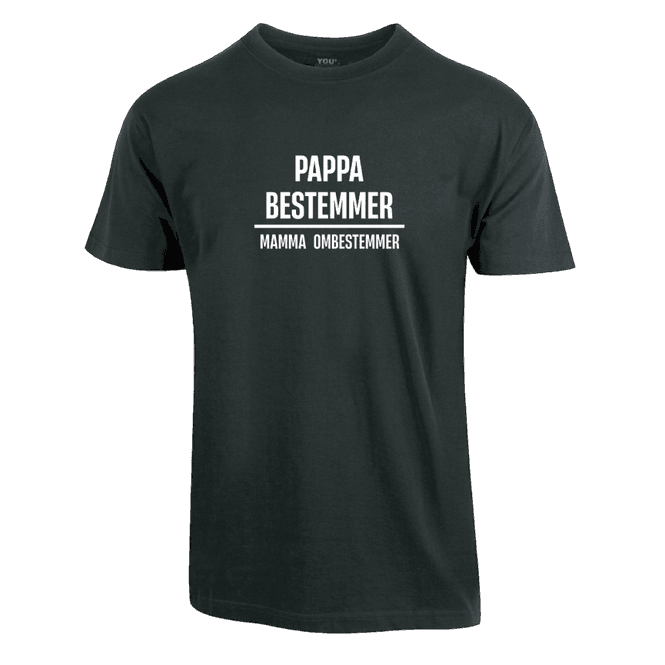 Hovedbilde Pappa Bestemmer T-skjorte