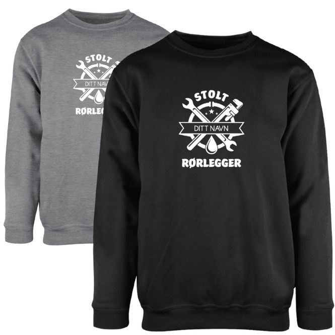 Hovedbilde Stolt Rørlegger Genser