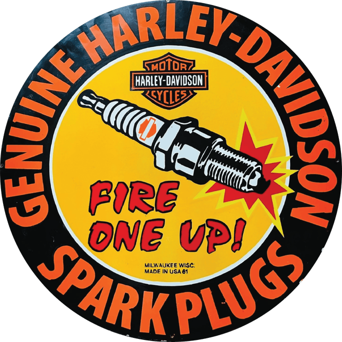 Hovedbilde Harley Davidson Glassbrikke