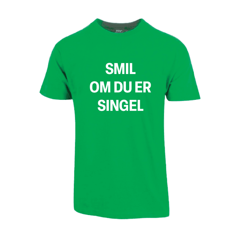Singel T-skjorte flere farger