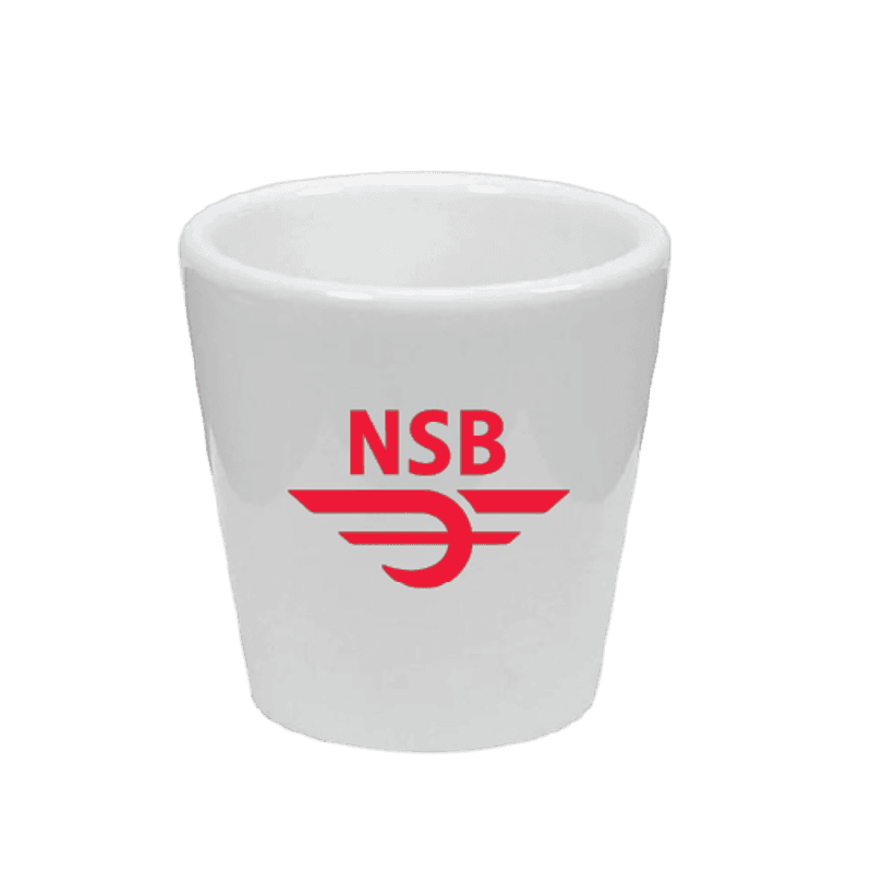NSB Rød Eggeglass/Shotglass