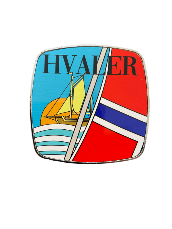 Hvaler Kjølesjapsmagnet Flagg