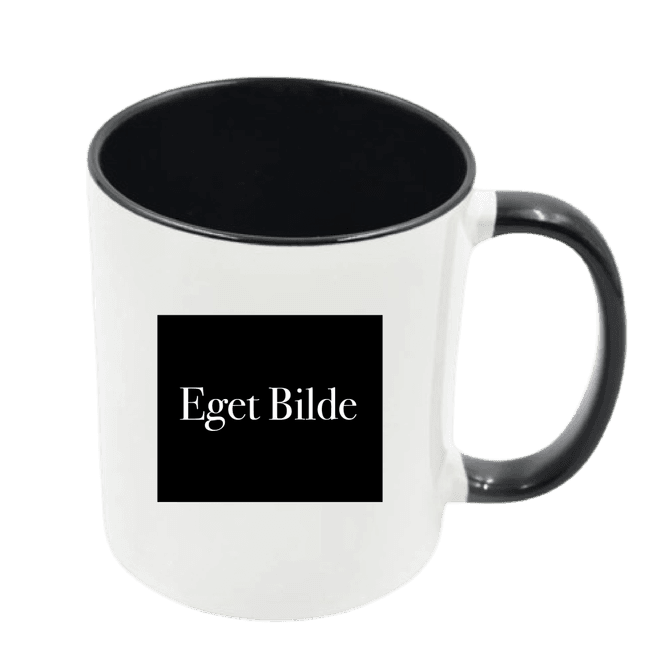 Hovedbilde Eget Bilde Sort Krus