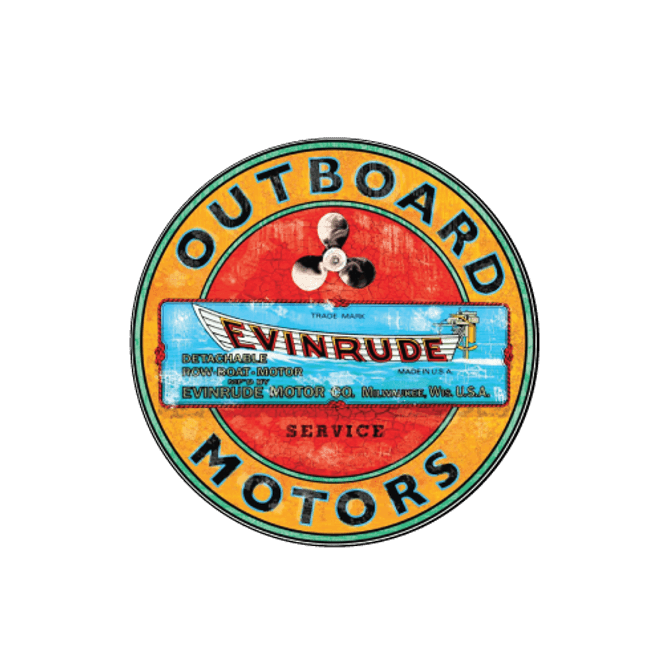 Hovedbilde Evinrude Retro Glassbrikke